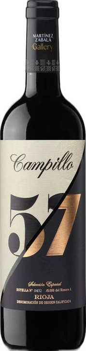 Botella de Campillo 57, Tinto · vino de autor de Bodegas Campillo