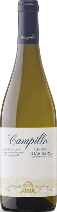 Botella de Campillo Albariño
