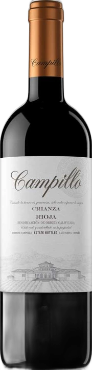 Botella de Campillo Crianza, Tinto crianza de Bodegas Campillo