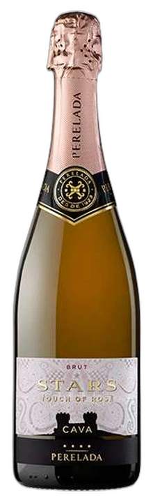 Botella de Perelada Stars Touch of Rosé